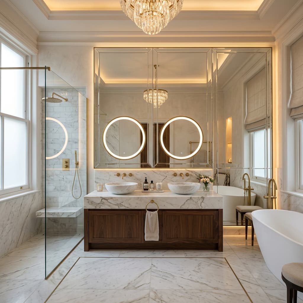 Bespoke Vanity Wall Mirrors